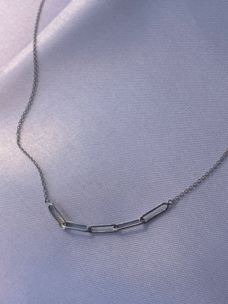 Five Links Choker Necklace Necklaces Jewelry Design Group Silver  