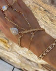 Chloe Chain Bracelet Bracelets Leeada Studio   