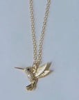 Tiny Hummingbird Necklace