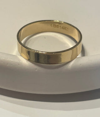 Thick Flat Stackable Band