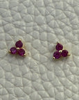 Trinity Prong CZ Studs