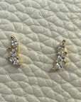 Marquise CZ Crawler Studs