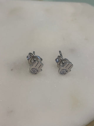 Hamsa Stud Earrings