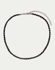 Silk Cord Necklace | Black