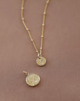 Coin Charm Necklace
