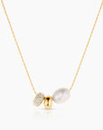 Isla Gold Bead Necklace
