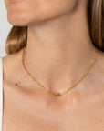 Jessa Lock Necklace