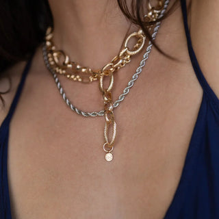Zuma Chain Necklace Necklaces Leeada Studio   