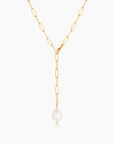 Fortuna Lariat Necklace | Lapis