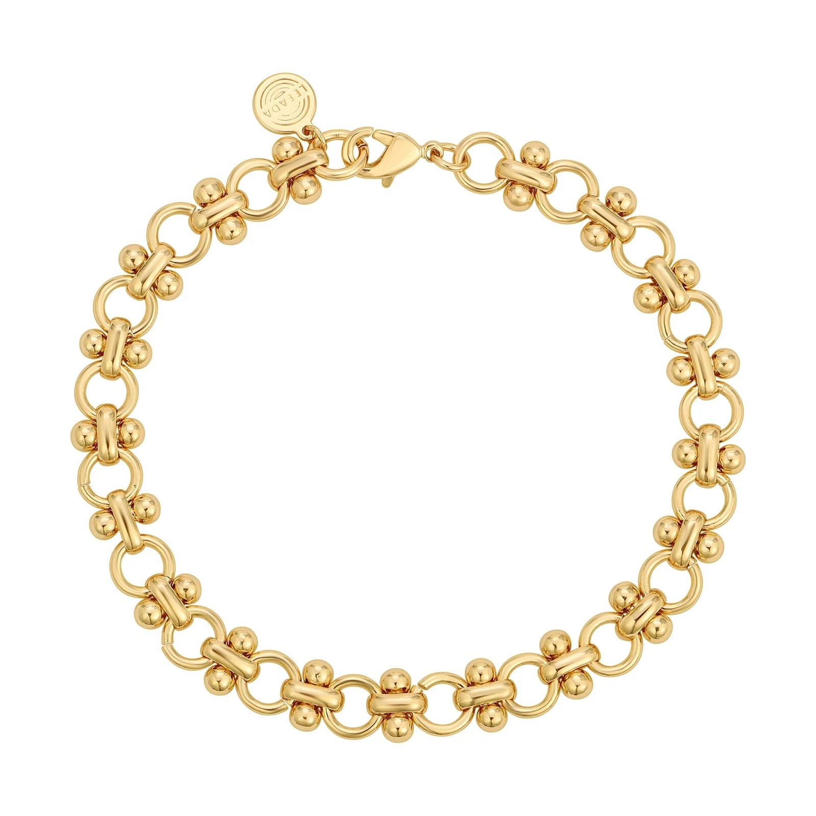 Chloe Chain Bracelet Bracelets Leeada Studio   
