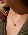 Brighter Than Sunshine Necklace | Citrine