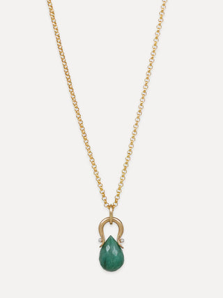 Archer Necklace | Emerald