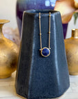 Comet Necklace | Lapis