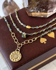 Echo Necklace | Peacock Pearl