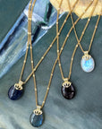 Mendhi Necklace | Moonstone