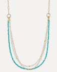 Oasis Necklace | Pearl - Turquoise