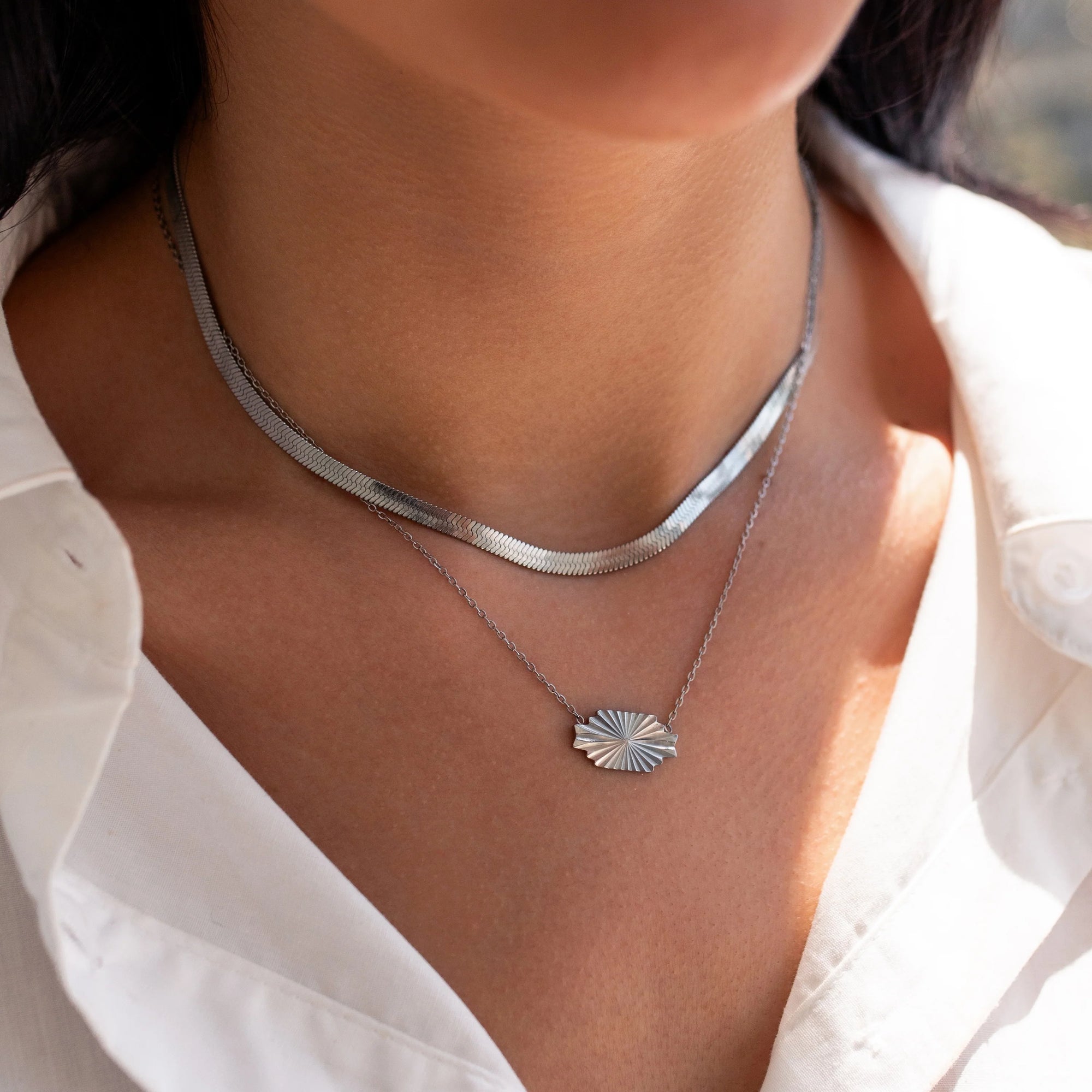 Weekender Necklace | Silver