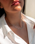 Everly Necklace | Silver