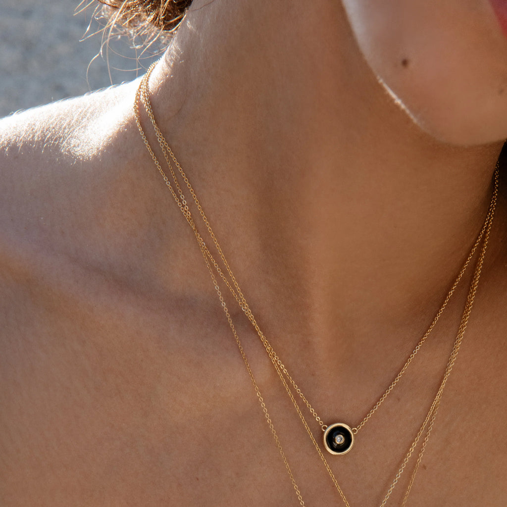 Petite Balia Necklace | Enamel Necklaces THATCH   