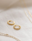 Small Bubble Huggie Hoops