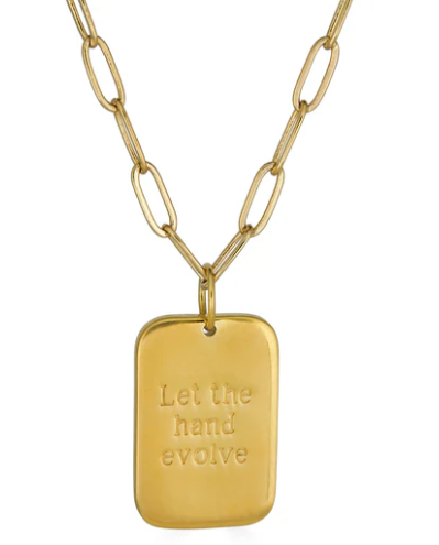 Mahjong Sun Talisman Necklace | Let the Hand Evolve