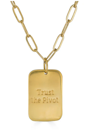 Mahjong Moon Talisman Necklace | Trust the Pivot