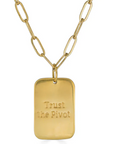 Mahjong Moon Talisman Necklace | Trust the Pivot