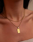 Lane Necklace | Gold