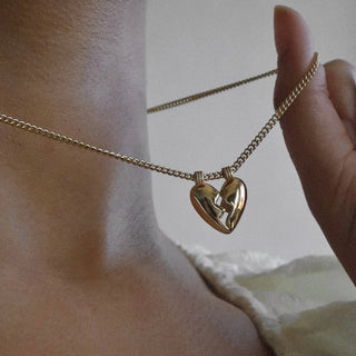 Taryn Broken Heart Pendant Necklace
