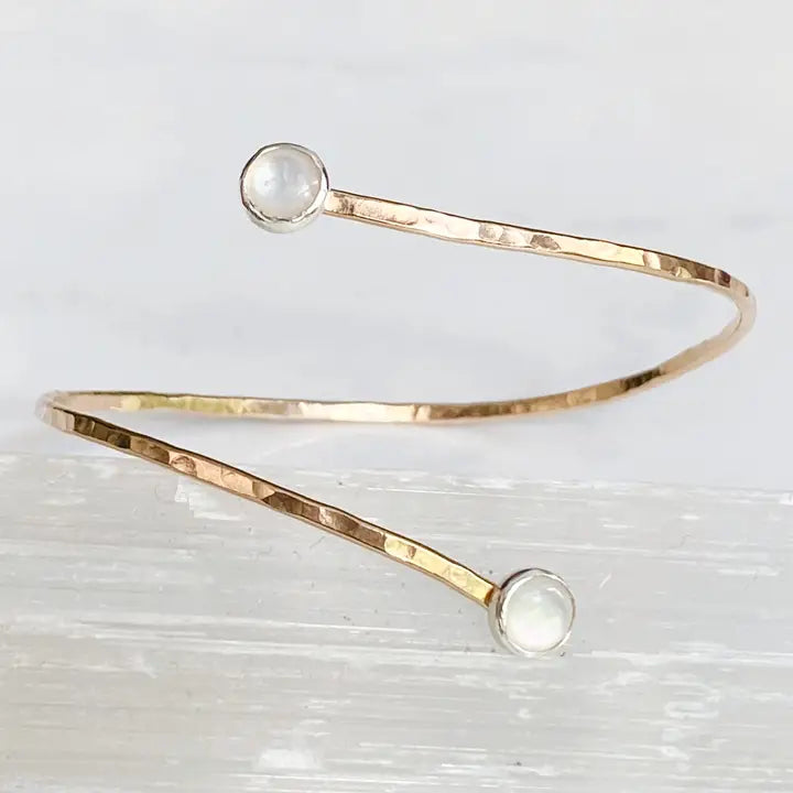Mother of Pearl Wrap Cuff