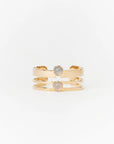 Alice Cuff Bracelet | Moonstone