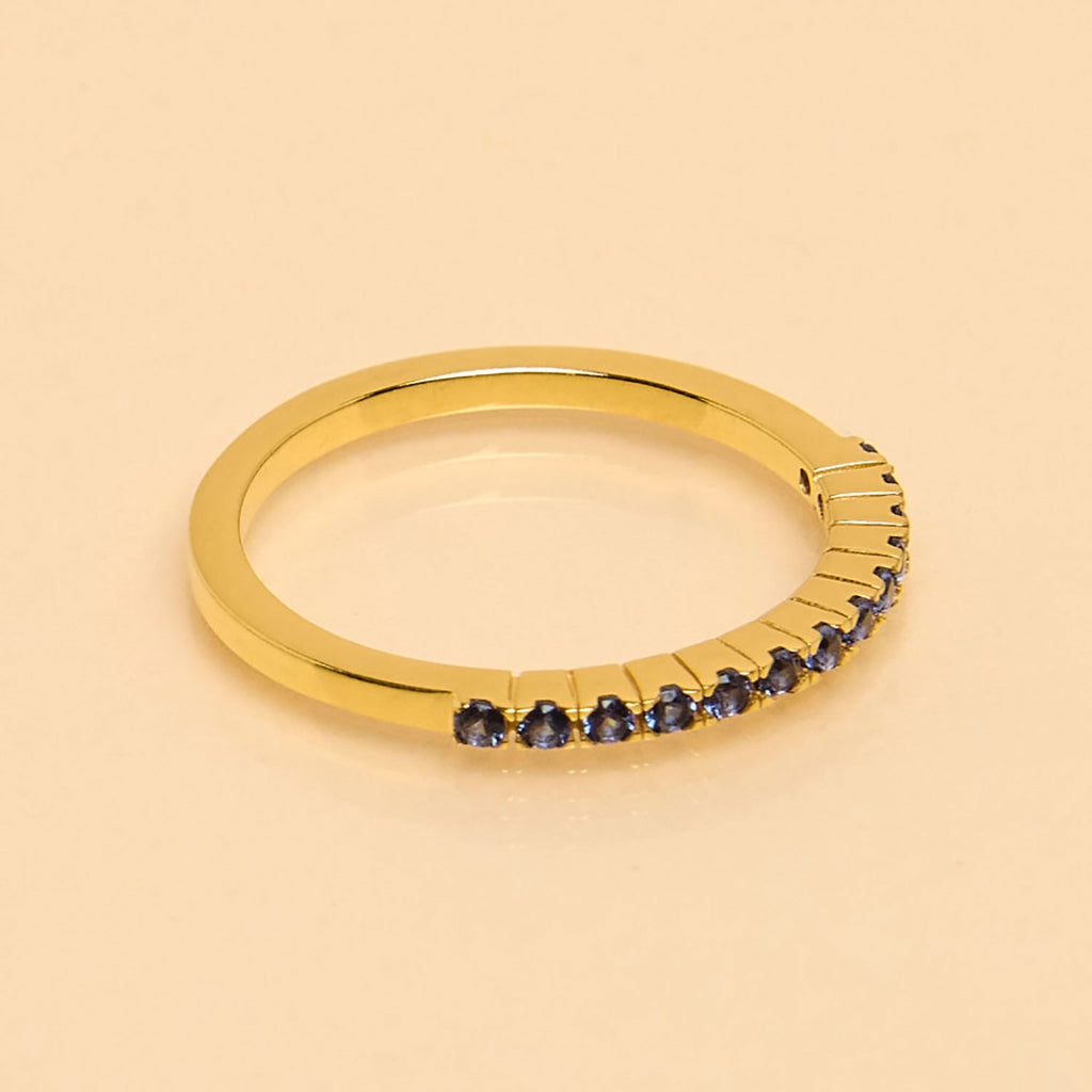 Stacking Band | Multiple Colors Rings Une A Une Blue 6 