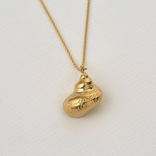 Engraved Shell Necklace