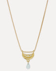 Odyssey Necklace | Aqua Chalcedony