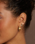 Eternal Light Black Onyx Stud Earrings
