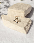 Staple Studs | Silver