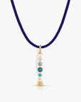 Amalfi Fish Necklace | White Enamel