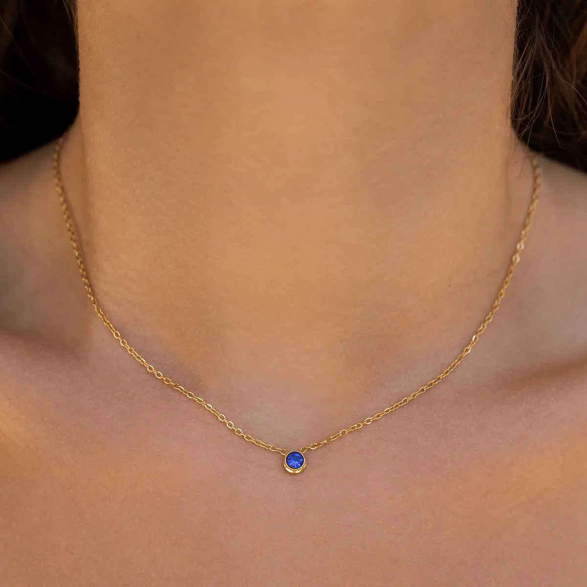 Star Stone Necklace | Royal Blue