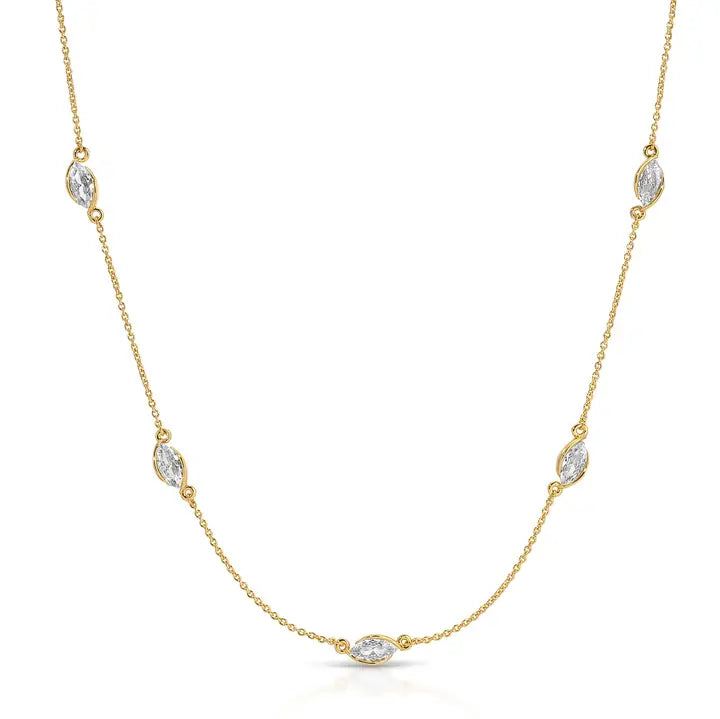 Ayla Station Necklace