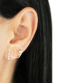 Ball Back CZ Stud | Single