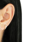Prong CZ Screw Ball Back Stud | Single