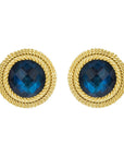 Molly Studs | Labradorite