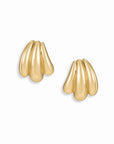 Gemma Statement Studs | Gold