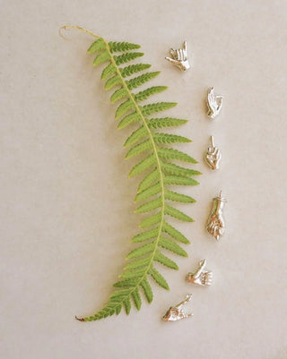 Gesture Stud Earrings