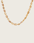 Luméra Necklace | Morganite - Strawberry Quartz
