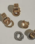 Olsen Convertible Hoops | Two Tone