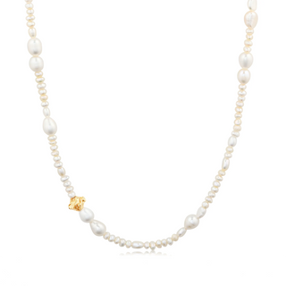 Tegan Pearl Necklace Necklaces Mod + Jo   