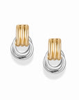 Olsen Convertible Hoops | Two Tone