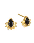 Eternal Light Black Onyx Stud Earrings
