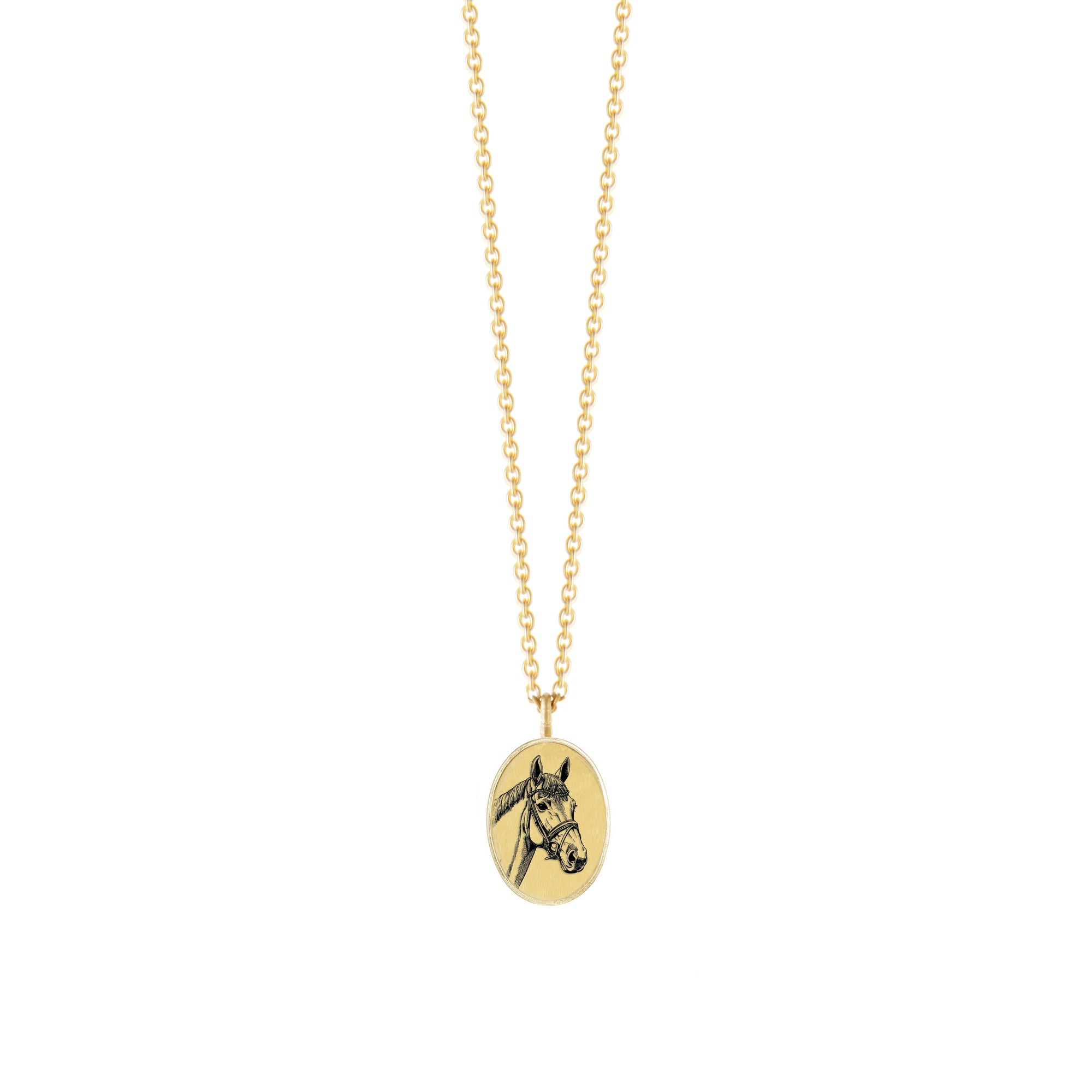 Pendant Necklace | Horse Motif